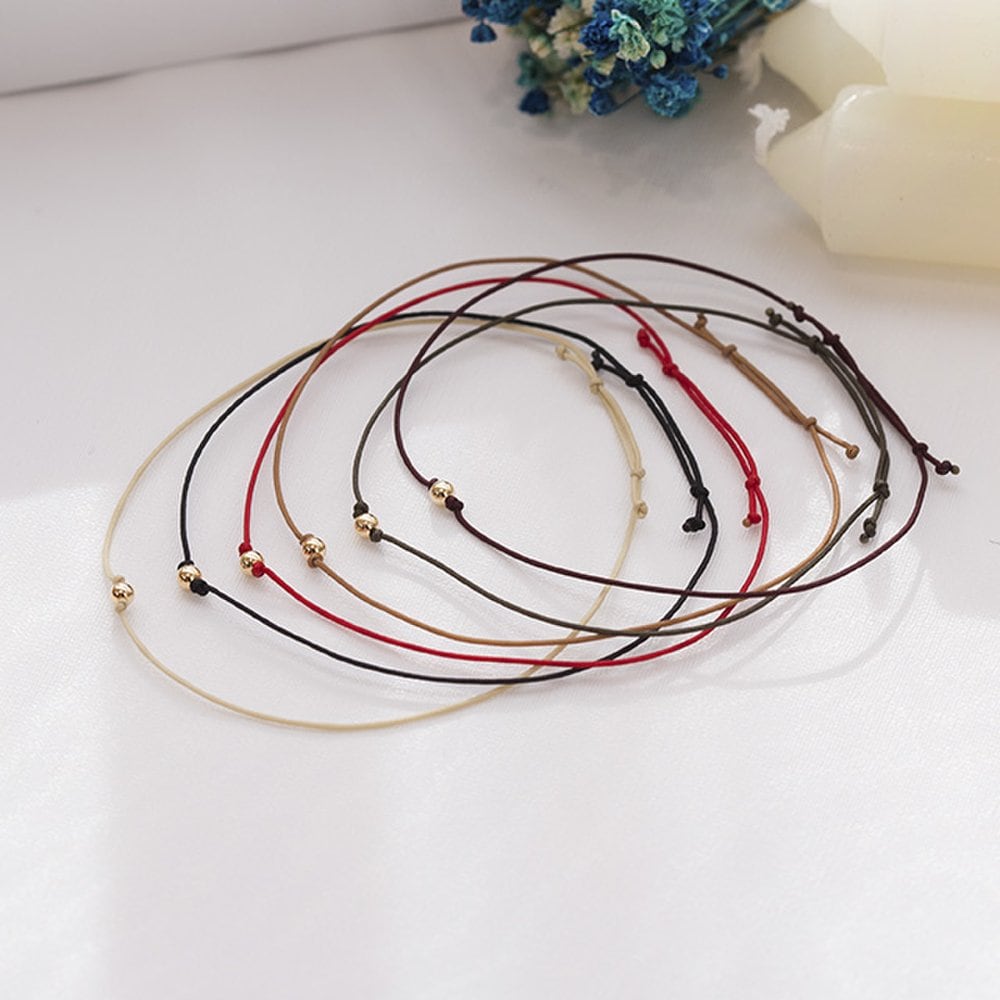 Jrosa 14K Rosa Silk Ball Bracelet