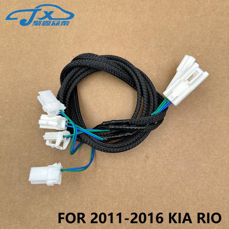 JXZT Для RIO 2011 -2015 Автомобильные твитеры Аудио Черные треугольные головные динамики твитер рупорные динамики твитер с проводом