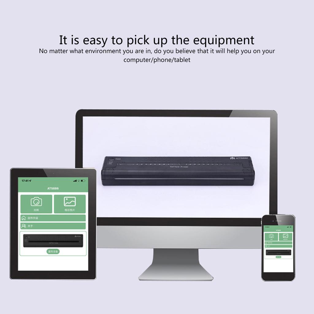 Мини-машина для переноса татуировок, термотрафаретный принтер, термокопировальный аппарат, расходные материалы для принтеров, профессиональный инструмент