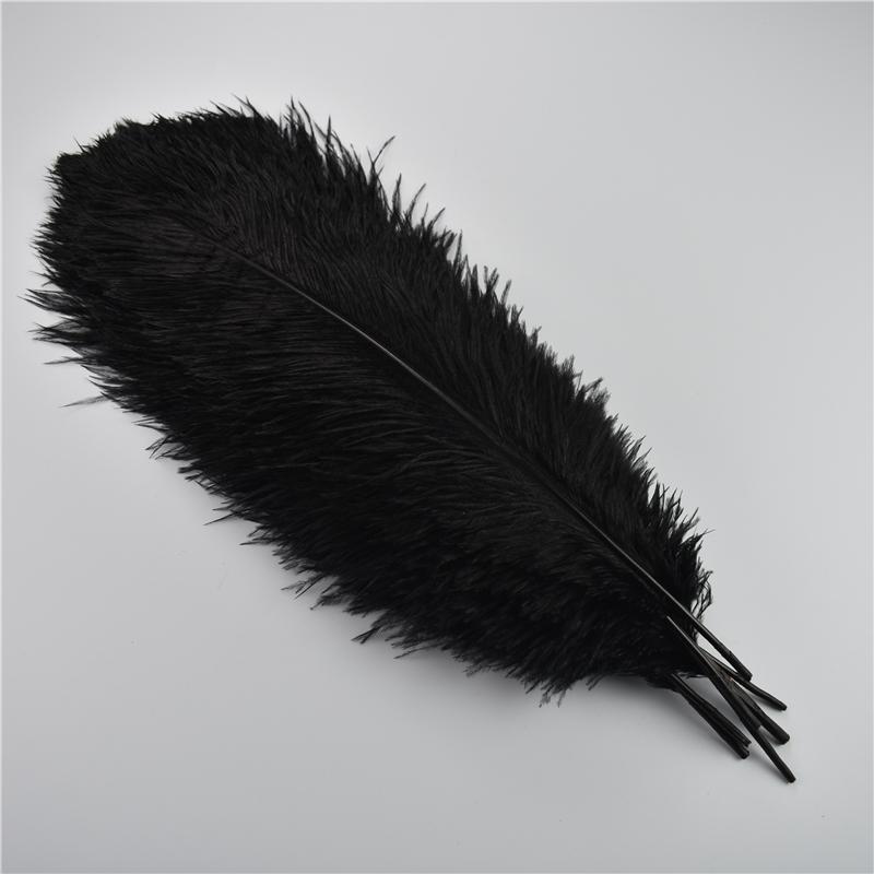 10Pcs/Lot 45-50cm Ostrich Feathers for Crafts Wedding Party Decoration Handicraft Accessories Table Centerpieces Diy Large Plume