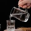 Стеклянный диспенсер для байцзю, декантер для импортного вина и красного вина, бытовой мерный стакан для вина, корейский винный кувшин для гостиницы, бара, инструменты для вечеринки