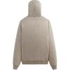Kith Slub Boucle Sierra Толстовка с капюшоном на молнии для мужчин Холщовые мужские топы кремового цвета KHM031815-210