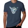 Surfing Shaka Brah Surfs Up Design Tshirt Ultra Soft Breathable Tee Top