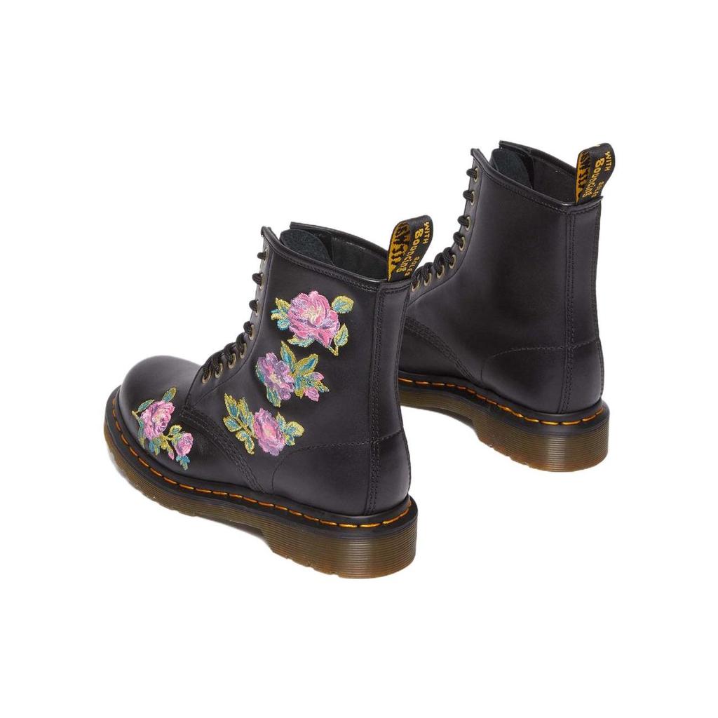 Dr. Martens Кожаные Удобные Универсальные Ботильоны Женские ботинки Черные 31385001