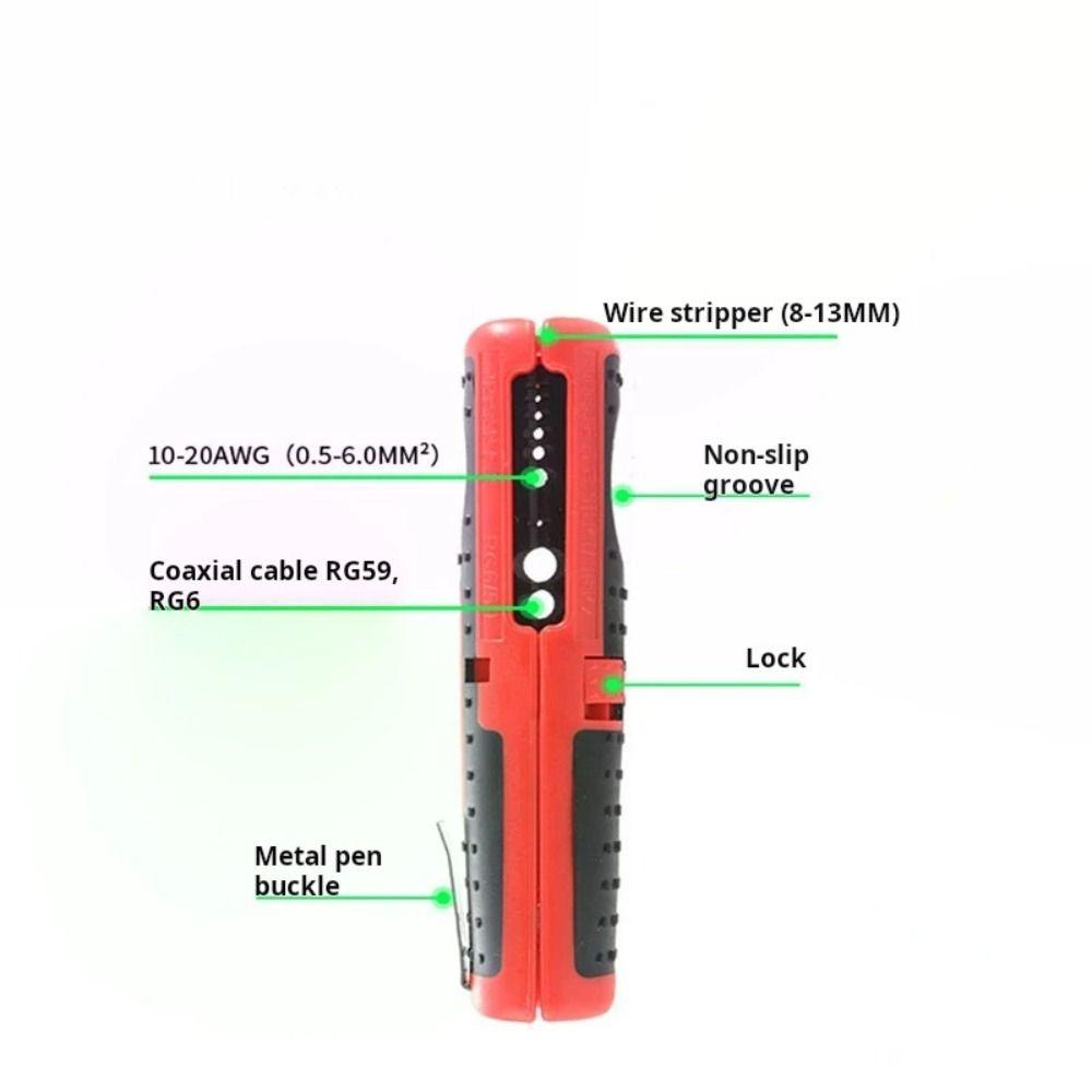 Wear-Resistant Electrician Cable Dismantling Cutter Pen Type Wire Dismantling Stripper  Household