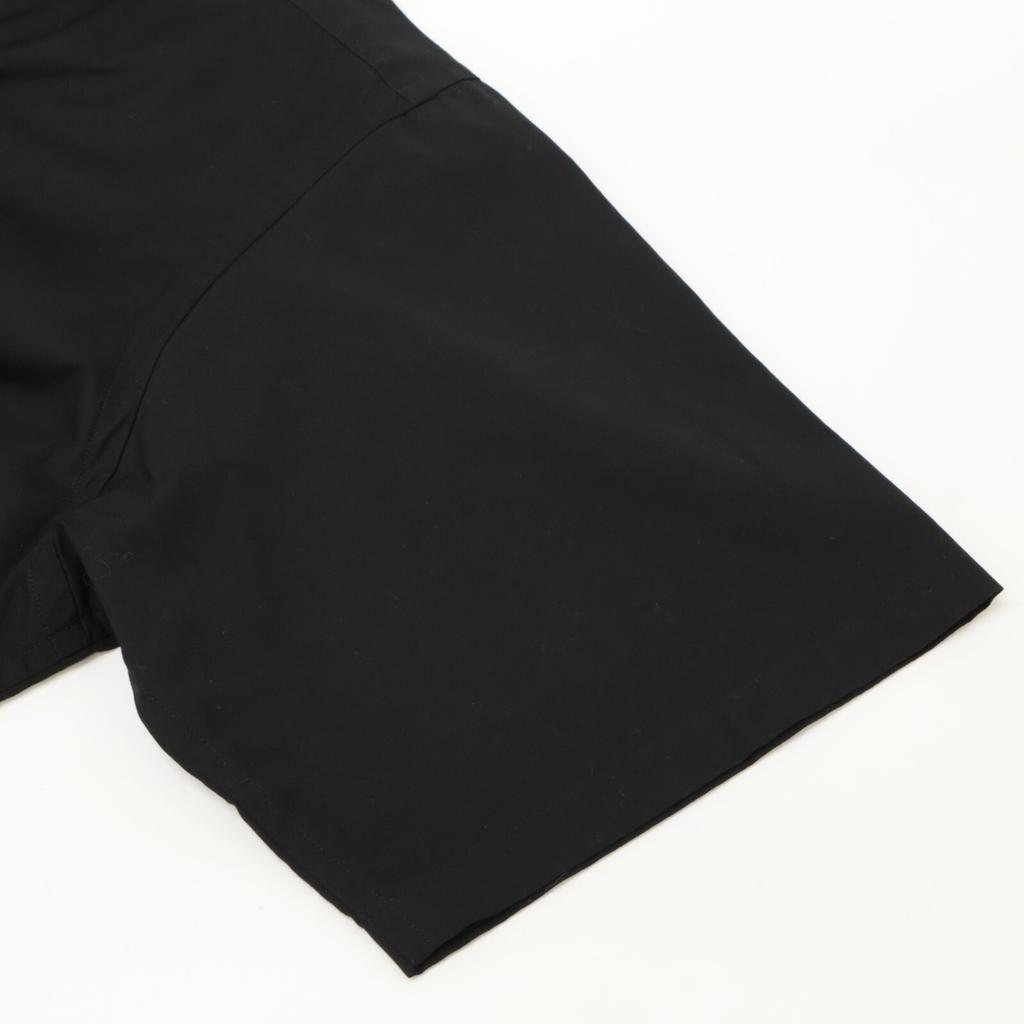 Ground Y 24Stainless Steel GS-B07-001 Black Short Sleeve Shirt Tops 3 blackUsed