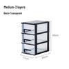 Xinfan Transparent Desktop Storage Cabinet