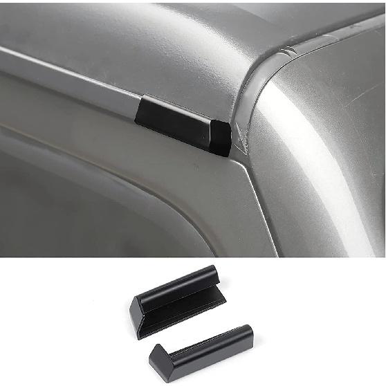 Top Roof Rain Gutter Upgraded Rainwater Diversions for Jeep Wrangler JL Gladiator JT 2018-2023 Car Styling Exterior