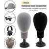 Practical Flocking Foam Head Model Wigs Hat Glasses Display Stand Holder Rack Male Female Mannequin Head Model Photograph Props