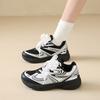 CRLAYDK 2024 женские кроссовки на платформе с массивным каблуком, модные прогулочные, на шнуровке, милые, удобные, для папы, для тренировок, спорта, повседневного тенниса