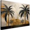 Canvas Print, Palms Tropical Landscape