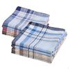 12Pcs Cotton Men's Handkerchiefs Assorted Color for Business Formal Grandfathers