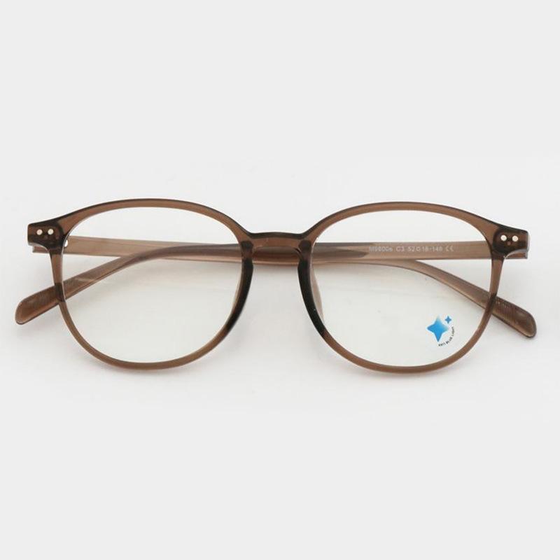 Ouyang Nana ultra-light small frame rice nail retro flat mirror tr anti-blue myopia mirror Internet celebrity glasses