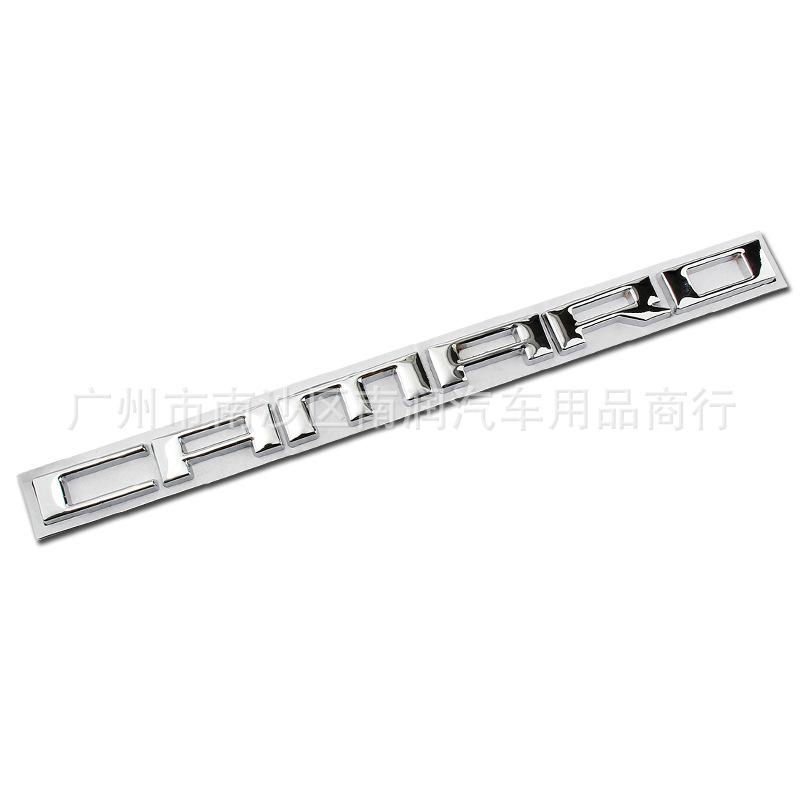 3D Car Styling Rear Trunk Emblem Decals for Chevrolet CAMARO Bumblebee car sticker modification Letter Badge Auto Accessories
