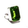 Peridot Gemstone Handmade 925 Sterling Silver Jewelry Ring Size 7 k8K30