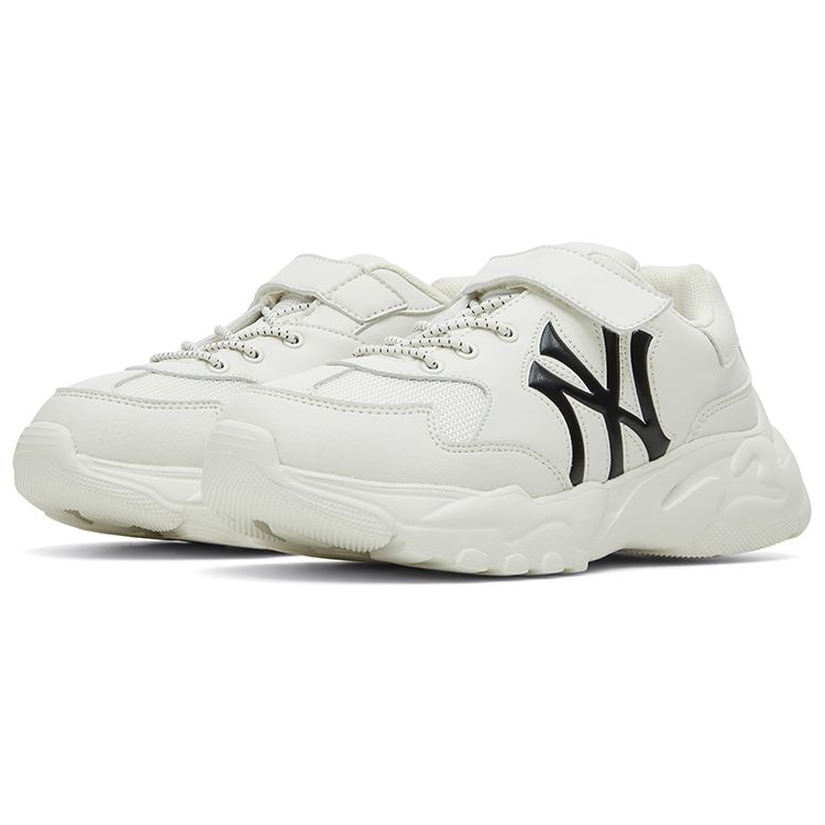 MLB Big Ball Chunky 24SS Нескользящие Прочные Низкие Повседневные Кроссовки Детские Кроссовки Белый 7ASHJB14N-50WHS