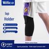Honeycomb EVA Basketball Knee Pads with Silicone Anti-Slip, Shock Absorption, and Breathable Lycra.