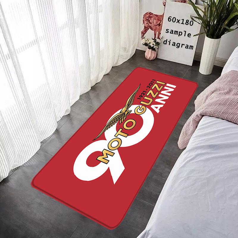 Entrance Doormat Balcony Rugs Moto Guzzi Living Room Carpet Foot Mats Bath Rug Motorcycle Floor Mat Non-slip House Decoration