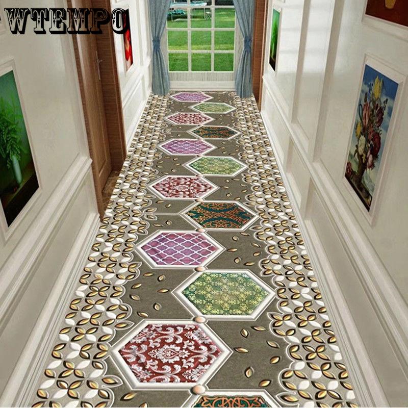 Corridor Hallway Long Rugs Home Decoration Carpet for Living Room Decor Sofa Table Area Rug Kitchen Entrance Doormat
