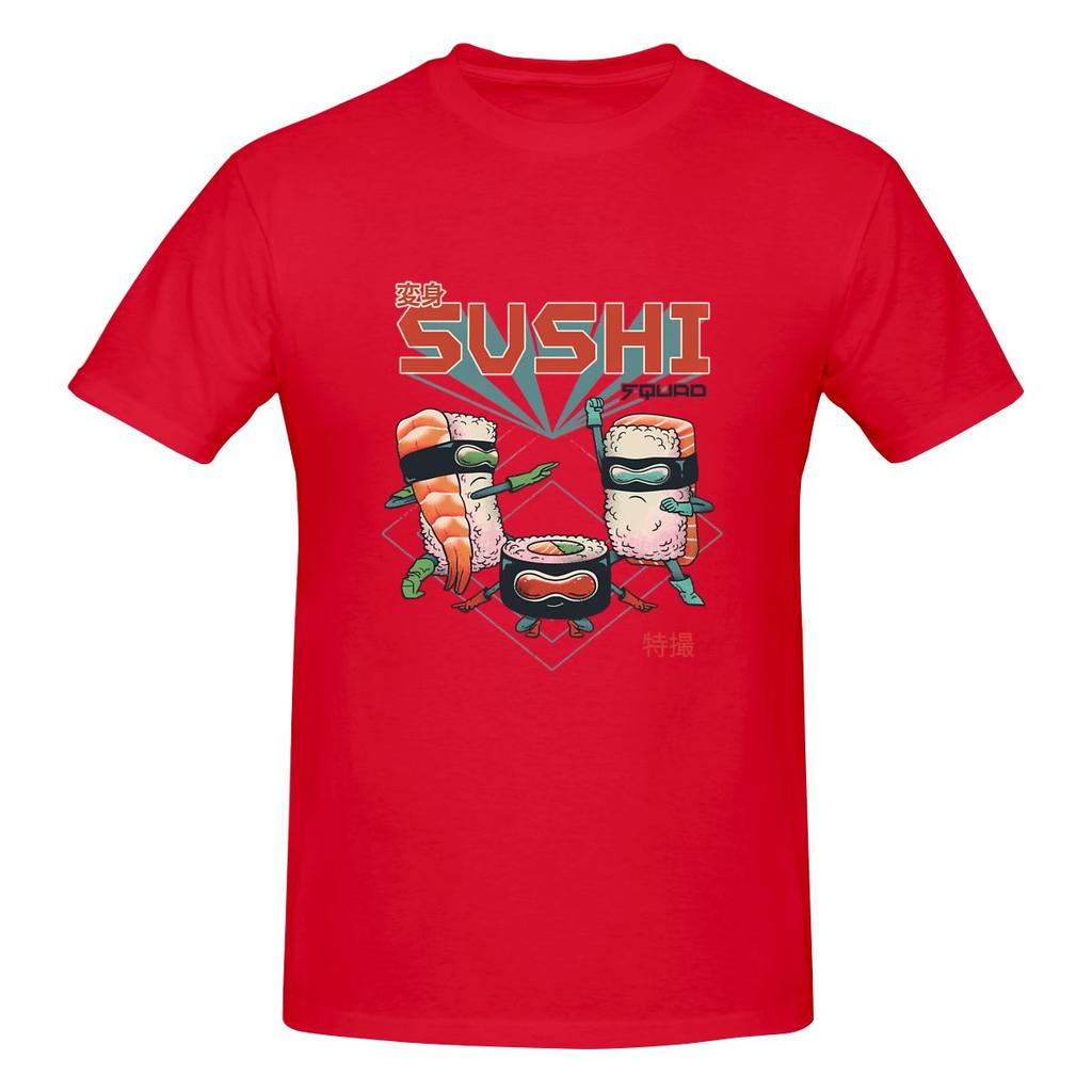 Sushi Squadsoft Tshirt Home Lazy Quickdrying Short Sleeve
