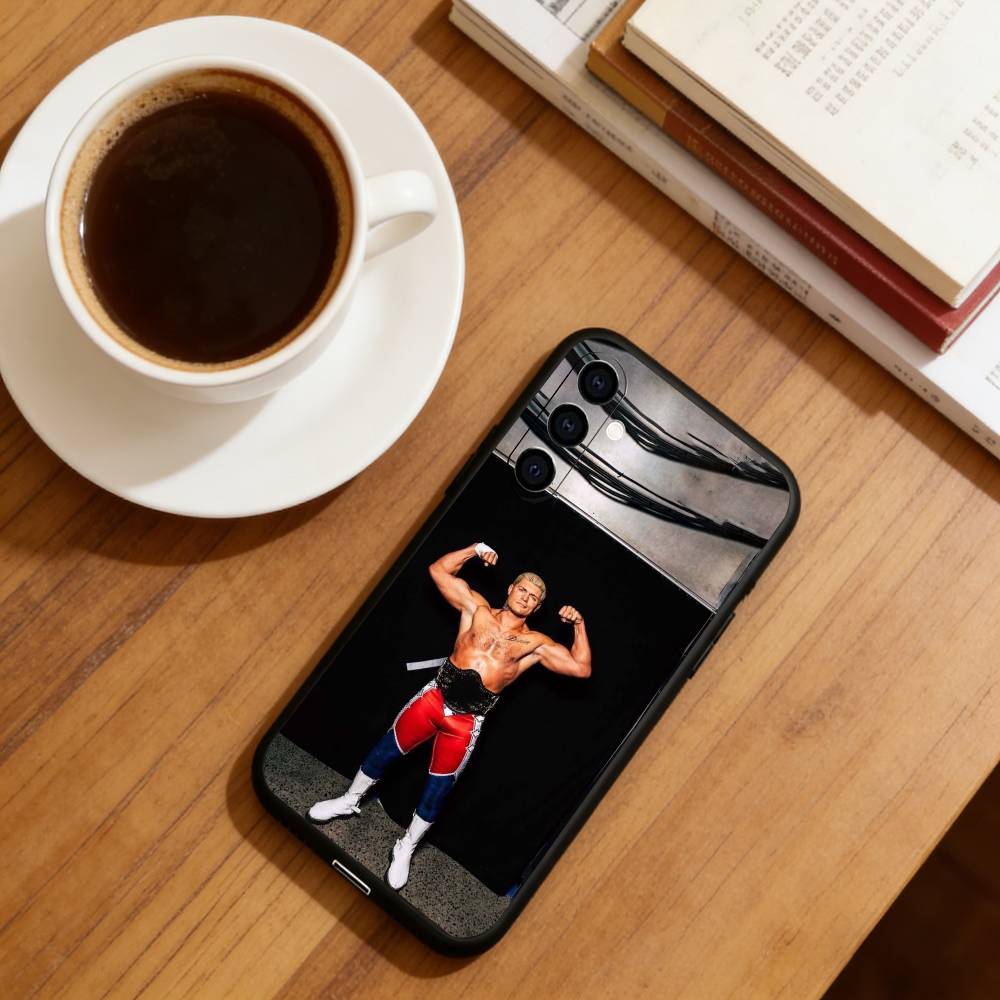 Чехол для телефона борца C-Cody Rhodes для Samsung Galaxy A73, A72, A71, A70, A53, A52, A51, Другие Мягкий черный чехол