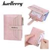 Baellerry Hasp Bifold Wallets Women Fashion Card Holder PU Leather Casual Design Coin Purse Wallet