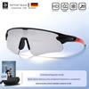 German Running Glasses for Men and Women, Marathon Professional Goggles, Sports Sunglasses, Cycling Windproof, Color-Changing, Polarized