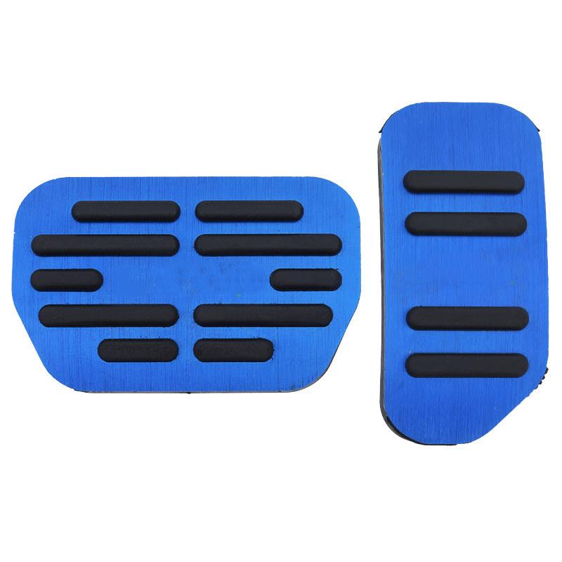 Для Toyota RAV4 XA40 2013 2014 2015 2016 2017 2018 автомобильная педаль акселератора крышка педали тормоза нескользящий чехол накладки аксессуары для отделки