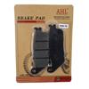 AHL 2 пары мотоциклетных тормозных колодок для HONDA NTV 650 NTV650 1988-1997 Revere, черные тормозные колодки