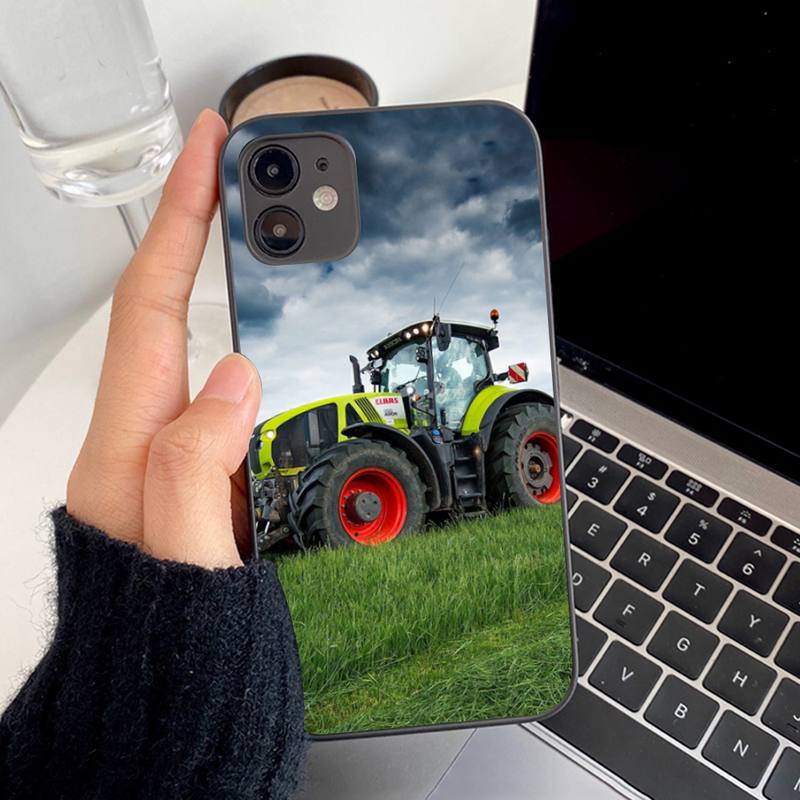 Чехол для телефона «Трактор» для iPhone 13 8 7 6S Plus X 5S SE 2020 XR 11 12 mini pro XS MAX