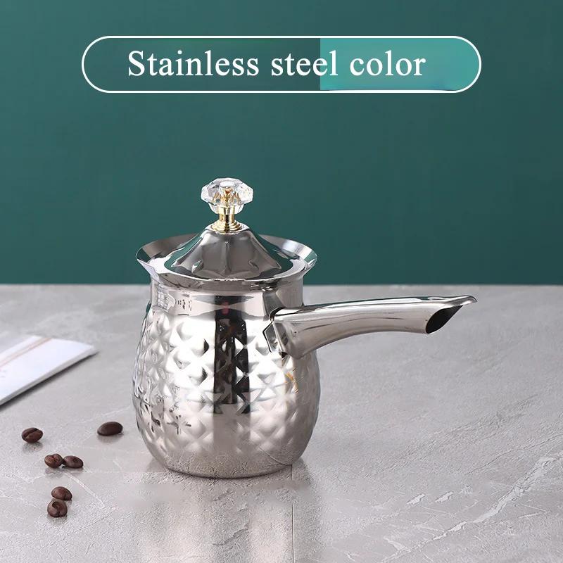 Чашка для латте-арта из нержавеющей стали с заостренным горлышком, кофейник Taukye Hand, кофейная чашка, кувшин для вспенивания молока, кувшин для латте-арта