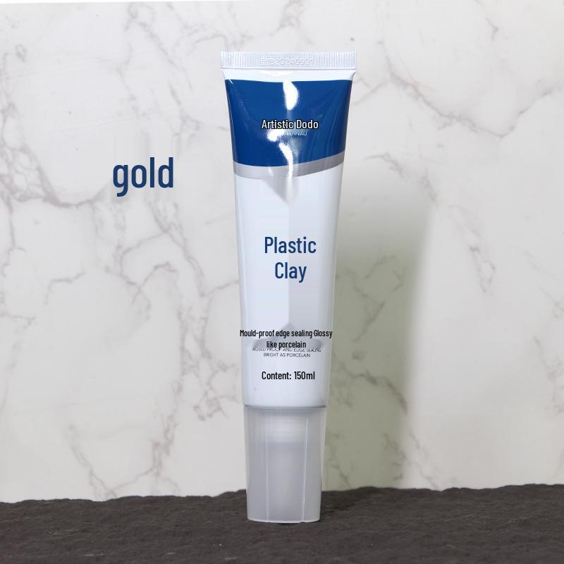 Белый водостойкий герметик из глины против плесени для кухни, ванной комнаты и раковины.