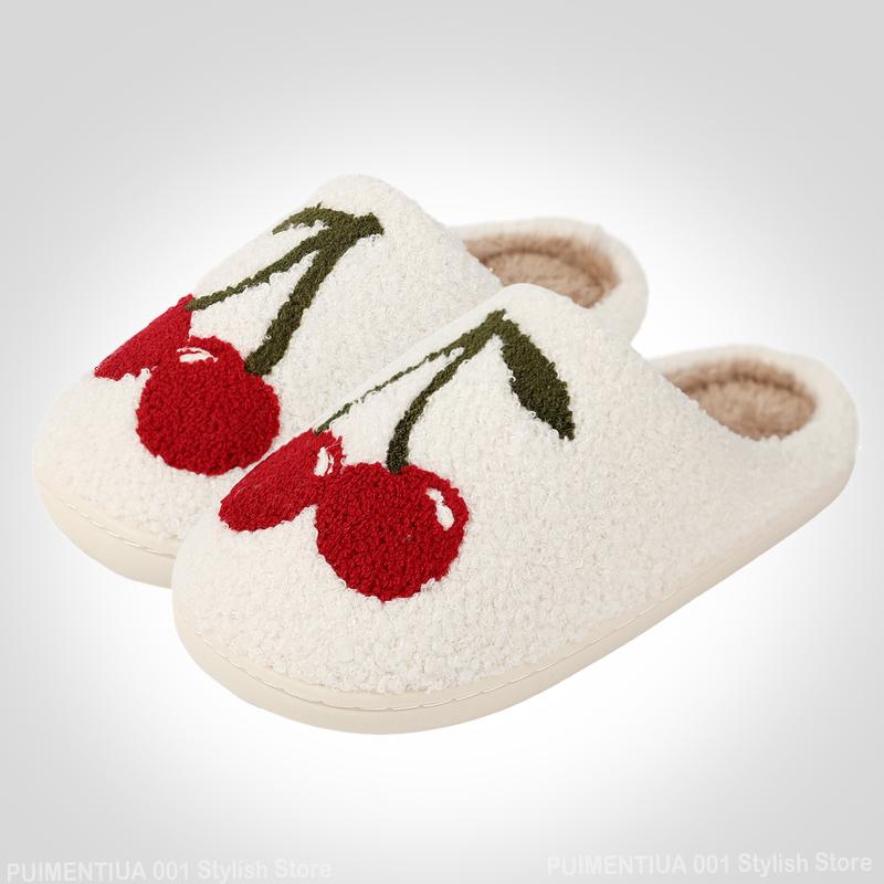 Тапочки-тыквы на Хэллоуин, мужские, плоские, мягкие, теплые, плюшевые, уютные, женские, для дома, пушистые, женская домашняя обувь, модный подарок, горячий