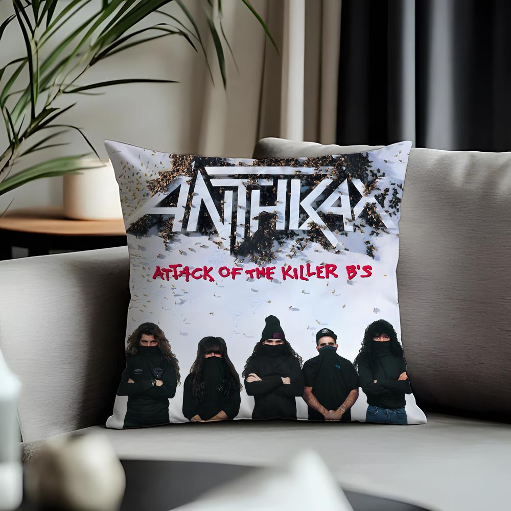 Fashion Aanthraxiou Cushion Cover Antidustmite Pillowcase Invisible Zipper Silky Short Plush Sofa Cushion Cover