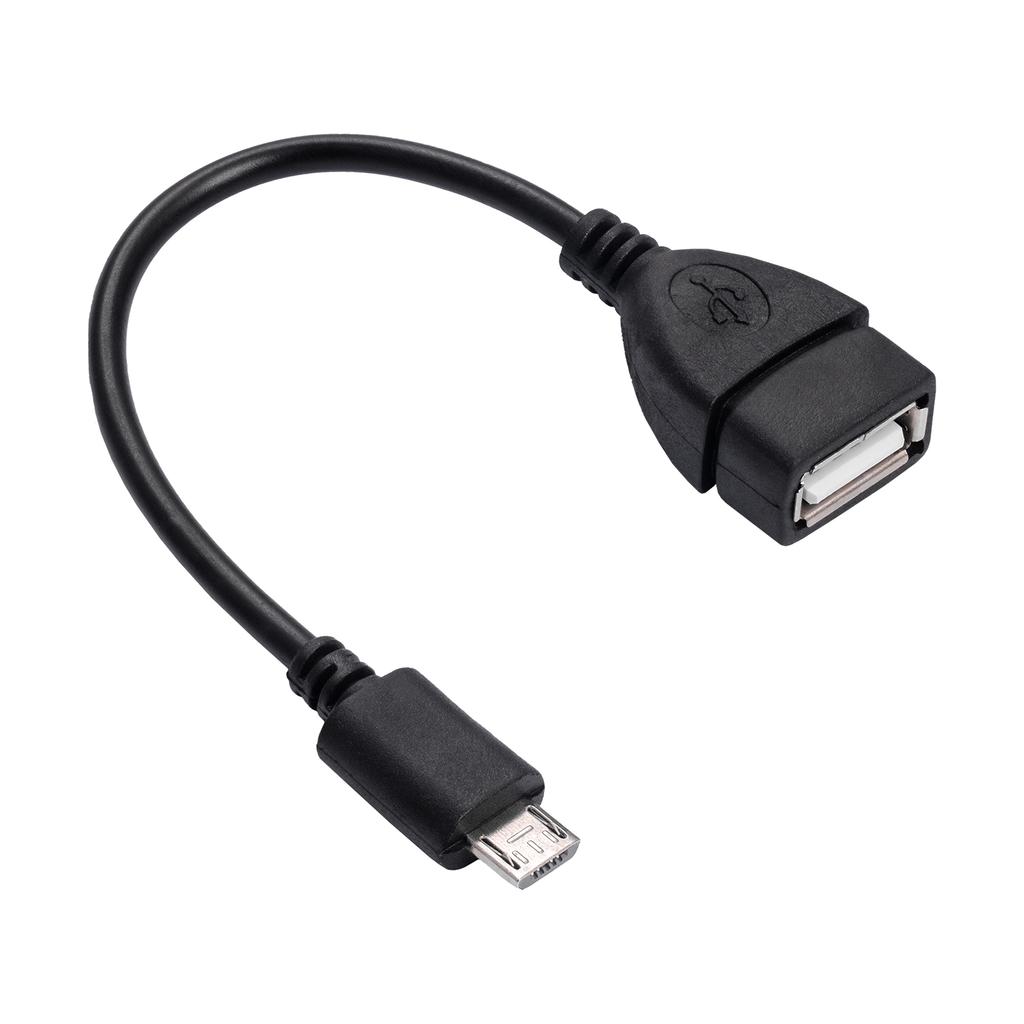 Akyga Ak-Ad-09 Adapter With Micro Usb B (Male) / Usb A (Female) Otg Cable 15Cm