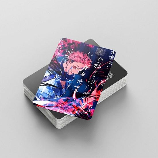 Roitang Magic Rotation Photo Card Gojo Poka 60 шт. + Мини-наклейки 32 шт., популярная корейская игра