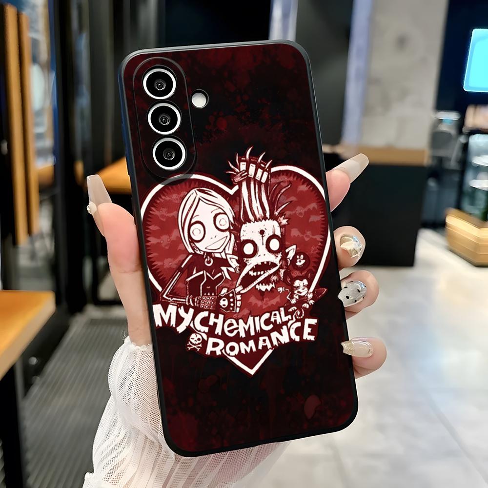 M-Чехол для телефона My Chemical Romance для Samsung A25 A13 A33 5G A54 A36 A35 A56 A52 A14 Ударопрочный Мягкий чехол