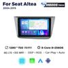 Новый Android Car Radio Multimedia Video Player для Seat Altea 2004-2015 Toledo 2004-2009 GPS Navigation BT Carplay 2Din Head Unit