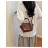 Handbag Women PU Woven Texture Adjustable Strap Daily Commute