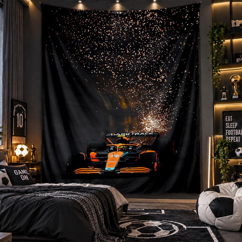 Wall Hanging Tapestry Lando Norris Print Cloth for Living Room Bedroom Home Decor