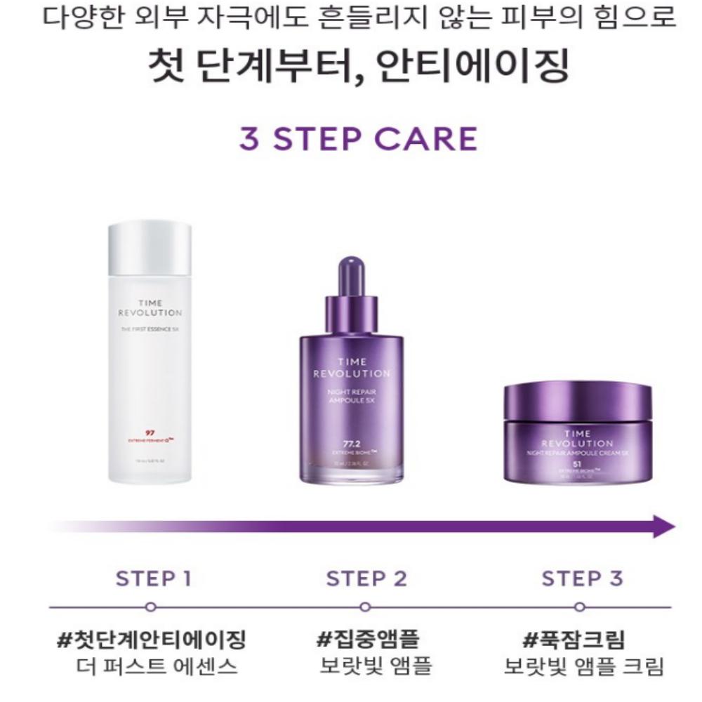 MISSHA Набор из 2 средств Time Revolution Night Repair 5X / Лучший подарочный набор