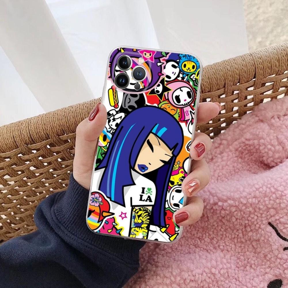 Япония Tokidokis Чехол для телефона для iPhone 15 14 11 12 13 Mini Pro XS Max Чехол 6 7 8 Plus X XR SE 2020 Funda Shell