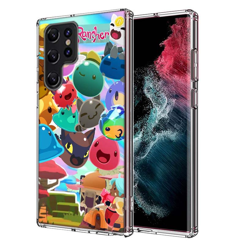Чехол для телефона S-Slime R-Rancher Game Capa для Samsung S26 Ultra S25 Edge Galaxy S23 S21 S20 S24 FE S22 S10 Plus Прозрачный ТПУ
