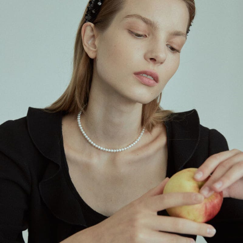 Элизабет Моментс Бархатная повязка на голову с пайетками