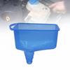 Oil Funnel Efficient Adding Oil Compact Small Size Blue Car Funnel for Motor