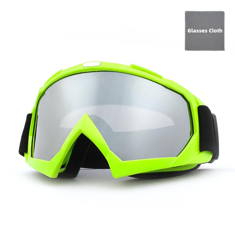 Motorcycle Goggles Motocross Glasses MTB ATV MX Off-road Goggles Mask Removable Lenses Windproof UV Protection Outdoor Cycling