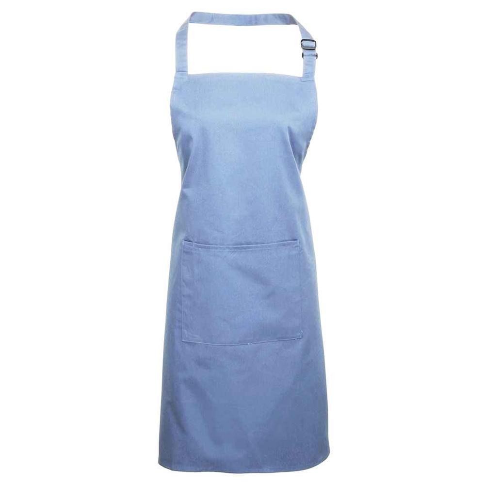 Premier Unisex Adult Colours Collection Pocket Bib Apron
