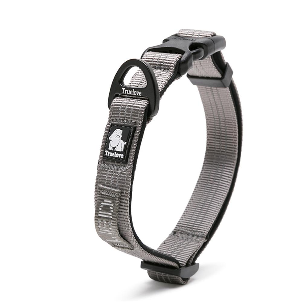 Truelove Dog Collars Set 3M Reflective Collar for Small Medium Large Dogs Puppy Adjustable Padded Soft Nylon Comfy Neck TLC5271