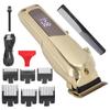 VGR Digital Electric Clippers High Power Men Hair Trimmer Barber Hair Cutting Machine