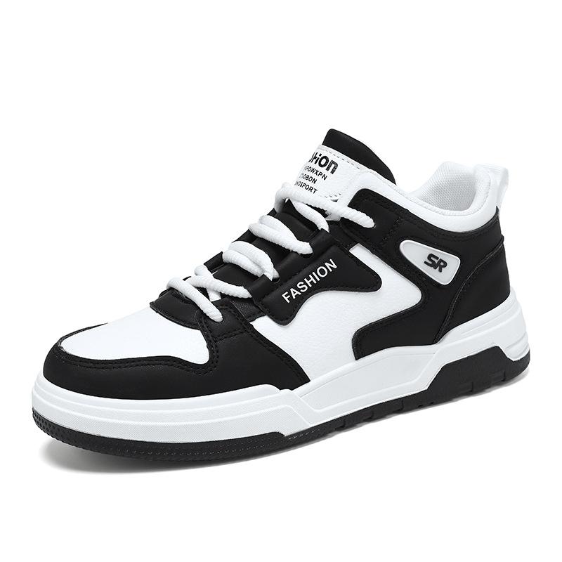 Мужская обувь новая зимняя обувь с высоким верхом универсальная обувь для скейтборда молодежная повседневная спортивная обувь для мужчин